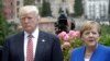 Tổng thống Mỹ Donald Trump và Thủ tướng Đức Angela Merkel 